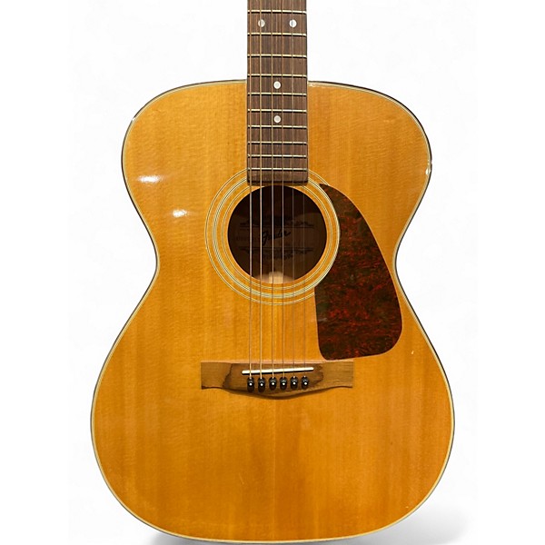 Used Fender Model F 200 Natural Acoustic Guitar