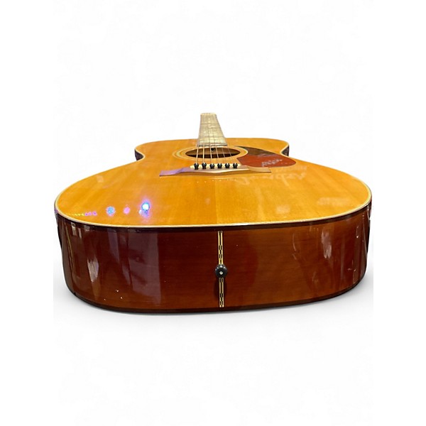 Used Fender Model F 200 Natural Acoustic Guitar