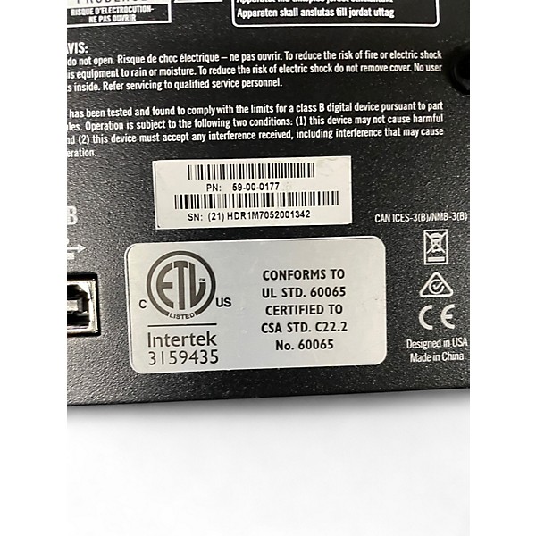 Used Line 6 Helix Rack w/ Helix Control Effect Processor