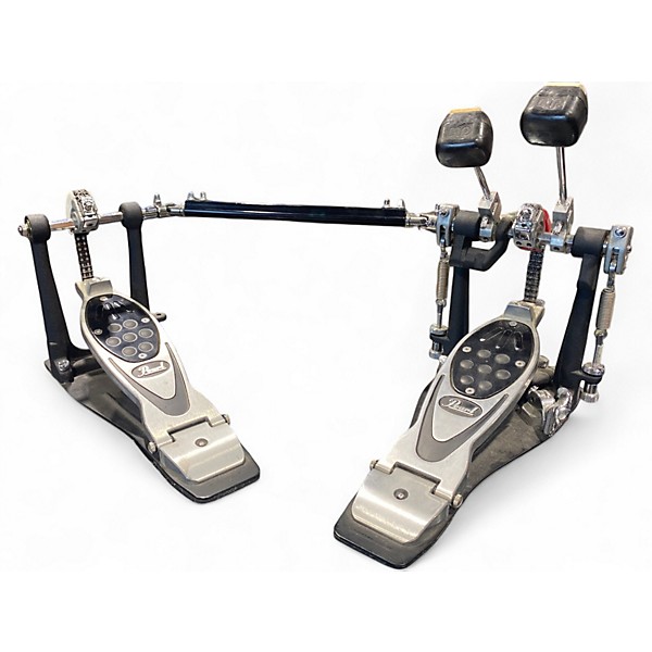 Used Pearl Eliminator P2002C Double Kick Pedal Double Bass Drum Pedal