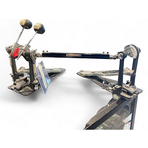 Used Pearl Eliminator P2002C Double Kick Pedal Double Bass Drum Pedal