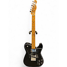 Used Fender Vintera 70s Telecaster Custom Black Solid Body Electric Guitar