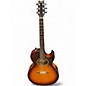 Used Washburn Woodstock Sunburst Acoustic Electric Guitar thumbnail