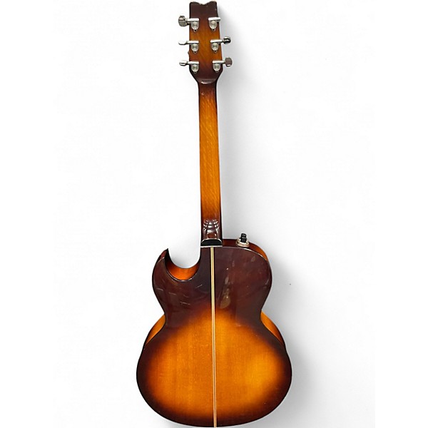Used Washburn Woodstock Sunburst Acoustic Electric Guitar