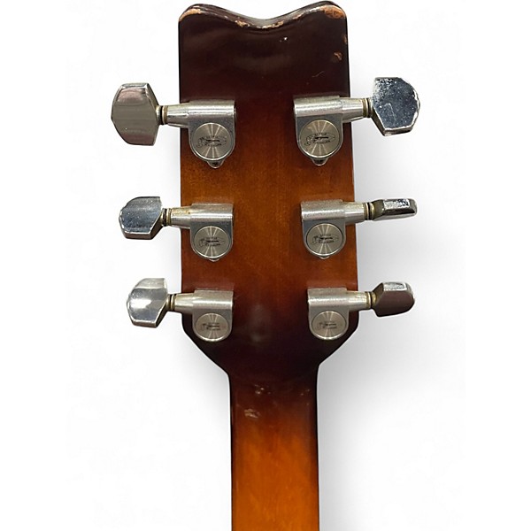 Used Washburn Woodstock Sunburst Acoustic Electric Guitar