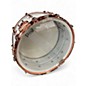 Used Ludwig 6.5X14 Polar Phonic white Drum