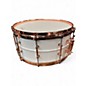 Used Ludwig 6.5X14 Polar Phonic white Drum
