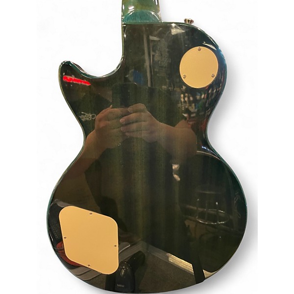 Used Epiphone Les Paul Standard Trans Blue Solid Body Electric Guitar