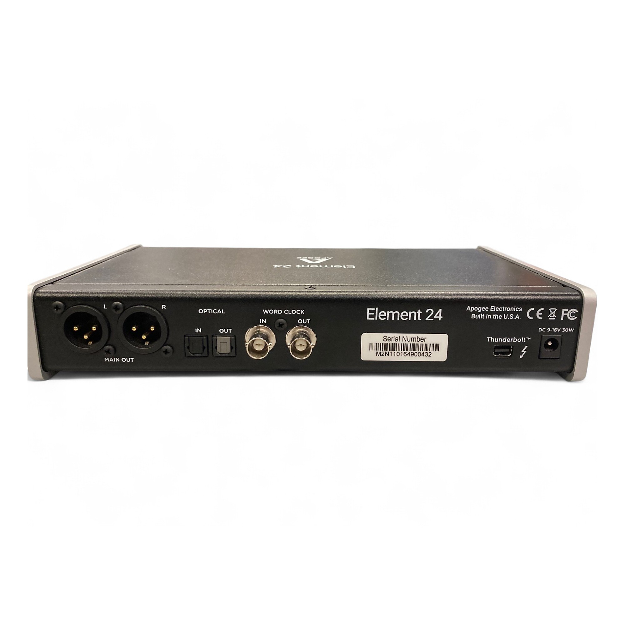 APOGEE Element 24 オーディオインターフェース Apogee Element 24 - 10x12 Thunderbolt Audio Interface for
