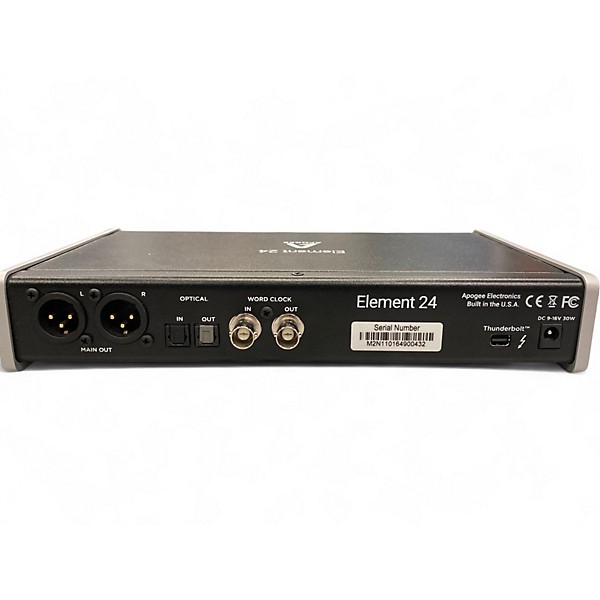Apogee Element 24 高音質オーディオインターフェイス APOGEE Element シリーズ | ワイヤレスでコントロール可能な