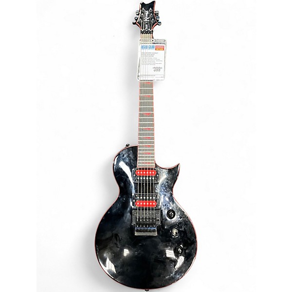 Used Kramer ASSAULT Black Solid Body Electric Guitar Black