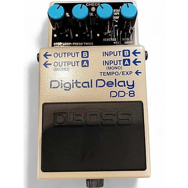 Used BOSS DD8 Digital Delay Effect Pedal