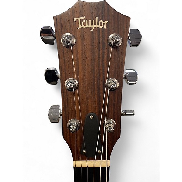 Used Taylor 114CE Left Handed Natural Acoustic Electric Guitar