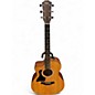Used Taylor 114CE Left Handed Natural Acoustic Electric Guitar