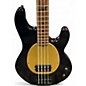 Used Sterling by Music Man Pete Wentz Signature Black Electric Bass Guitar
