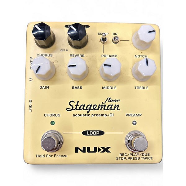 Used NUX STAGEMAN FLOOR Pedal