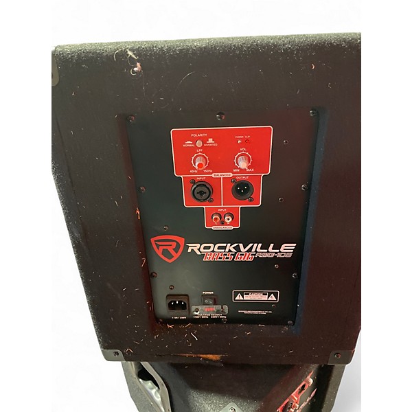 Used Rockville RBG-10S Powered Subwoofer
