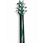 Vintage 1980s Dean V Standard Green Solid Body Electric Guitar