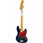 Used Fender Player II Jazz Bass Plus Blue Burst Electric Bass Guitar thumbnail