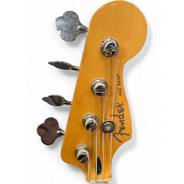 Used Fender Player II Jazz Bass Plus Blue Burst Electric Bass Guitar