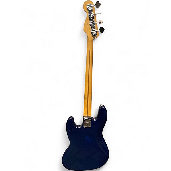 Used Fender Player II Jazz Bass Plus Blue Burst Electric Bass Guitar
