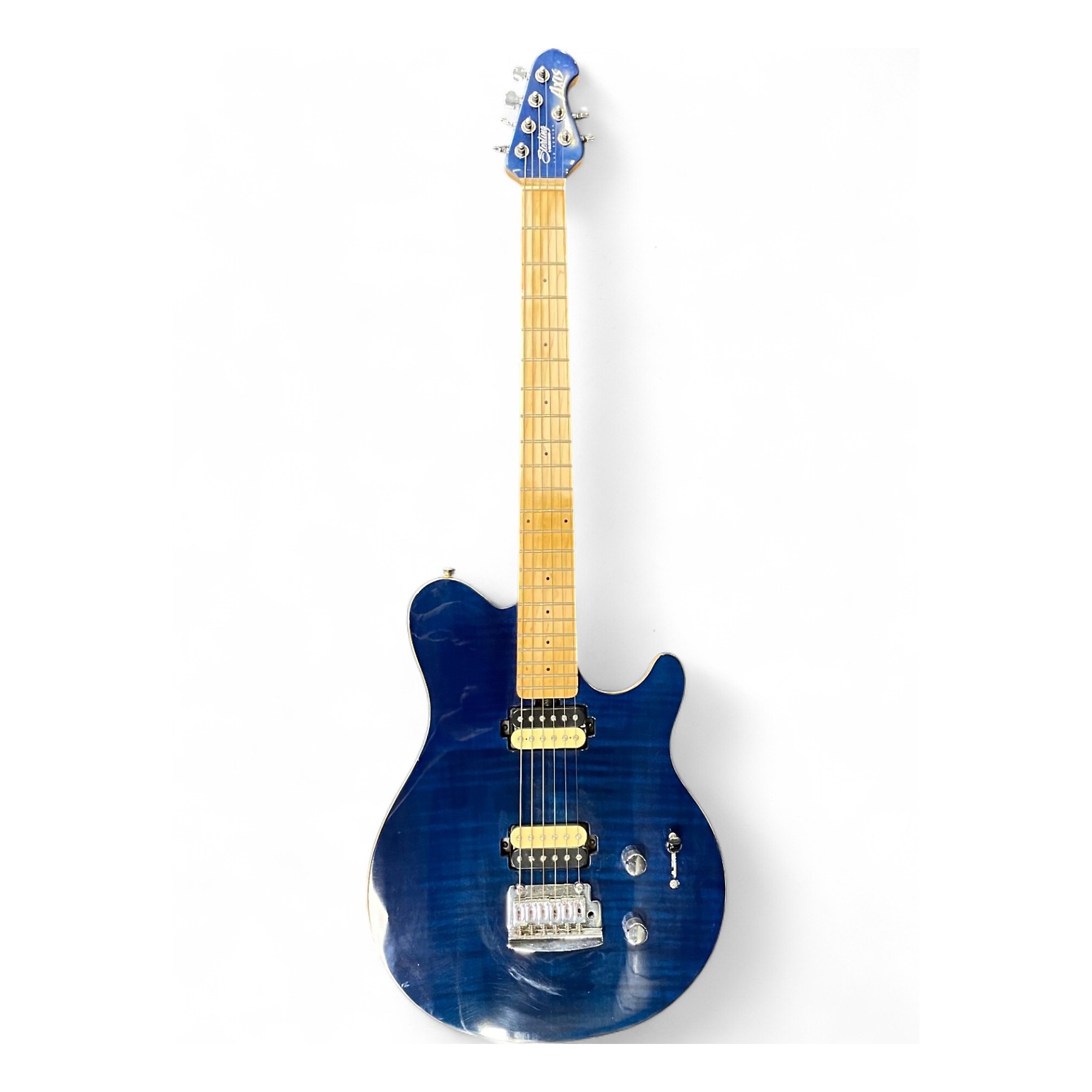 ギター Sterling by MUSIC MAN S.U.B AX3-TBL Sterling by Music Man Axis AX3 Flame Maple Top Electric