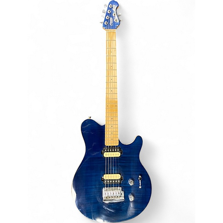 Used Sterling by Music Man Sub AX3 Axis NEPTUNE BLUE Solid