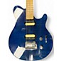 Used Sterling by Music Man Sub AX3 Axis NEPTUNE BLUE Solid Body Electric Guitar