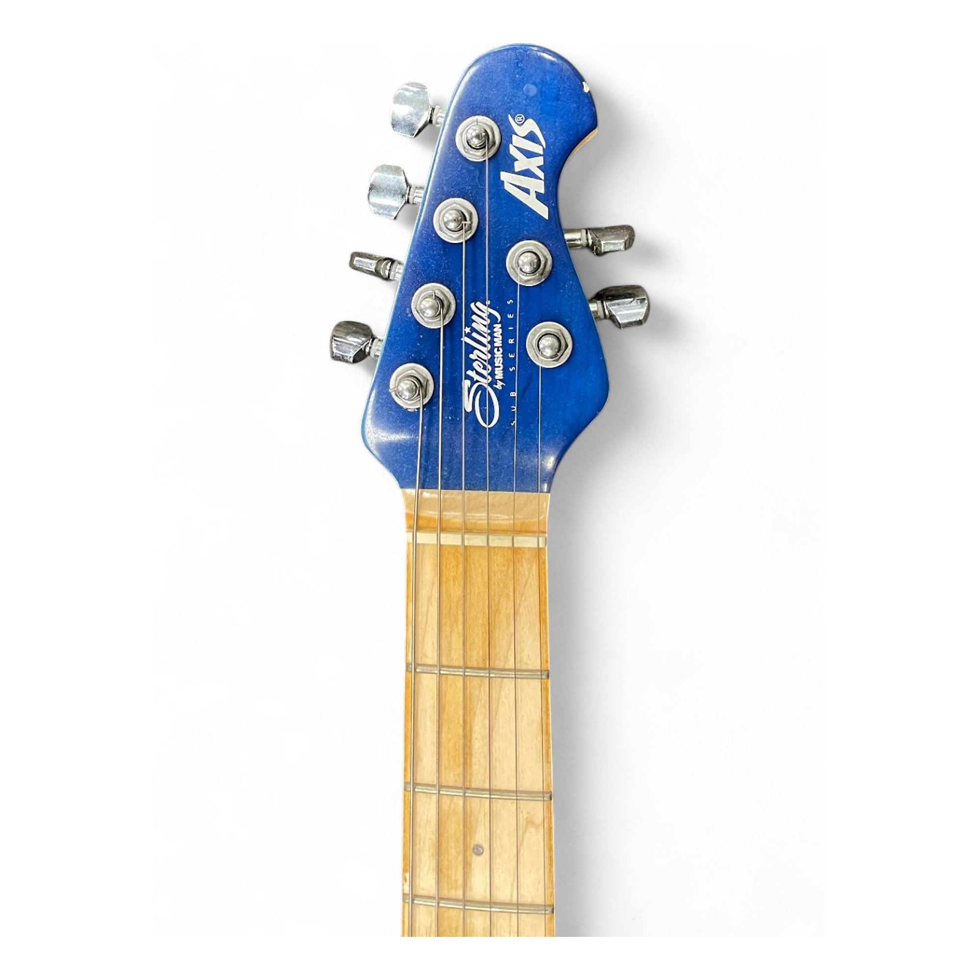 Used Sterling by Music Man Sub AX3 Axis NEPTUNE BLUE Solid
