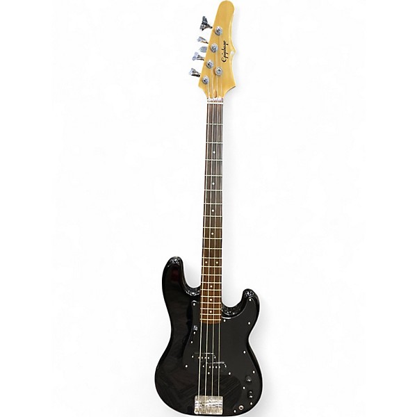 Used Epiphone Accu Bass Black Electric Bass Guitar