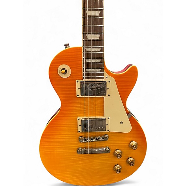Used Epiphone Inspired by Gibson 1959 Reissue Les Paul Standard Iced Tea Solid Body Electric Guitar
