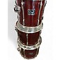 Used Pearl 4 Piece Export Red Drum Kit