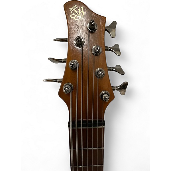 Used Ibanez BTB7 7 String Natural Electric Bass Guitar