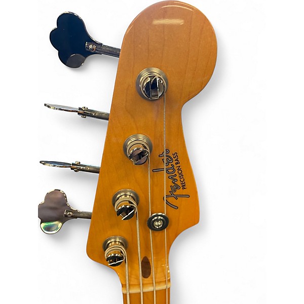 Used Fender American Original 50s Jazz Bass 2 Color Sunburst Electric Bass Guitar