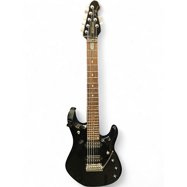 Used Ernie Ball Music Man John Petrucci Signature 7 String Black Solid Body Electric Guitar
