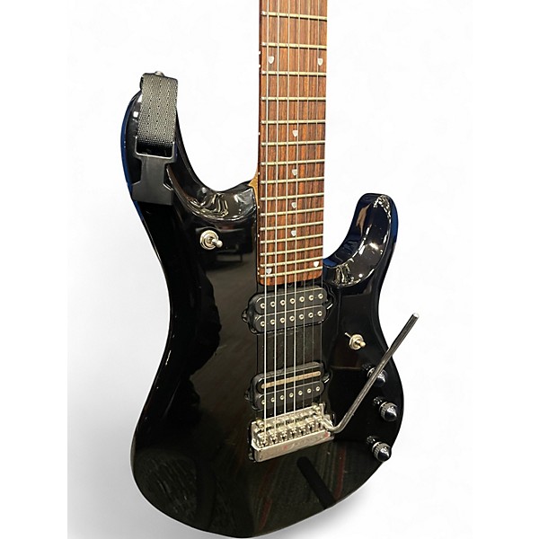 Used Ernie Ball Music Man John Petrucci Signature 7 String Black Solid Body Electric Guitar