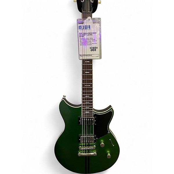 Used Yamaha RSS20 Green Solid Body Electric Guitar