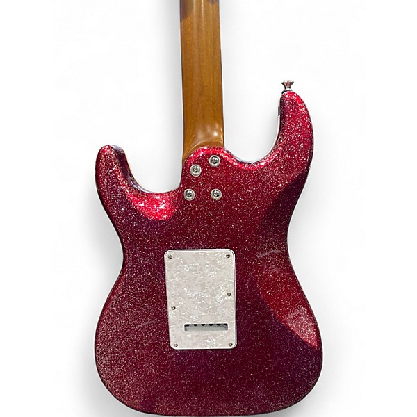 Used Jet Guitars JS500 RED SPARKLE Solid Body Electric Guitar