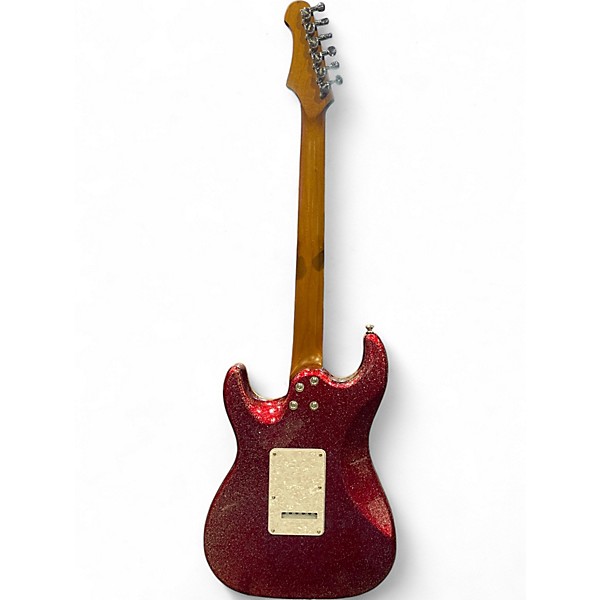 Used Jet Guitars JS500 RED SPARKLE Solid Body Electric Guitar