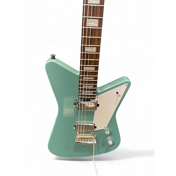 Used Sterling by Music Man MARIPOSA Daphne Blue Solid Body Electric Guitar