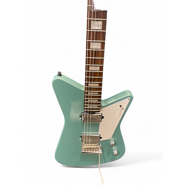 Used Sterling by Music Man MARIPOSA Daphne Blue Solid Body Electric Guitar
