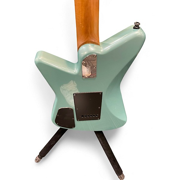 Used Sterling by Music Man MARIPOSA Daphne Blue Solid Body Electric Guitar