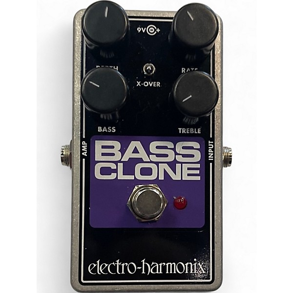 Used Electro-Harmonix Bass Clone Analog Chorus Bass Effect Pedal