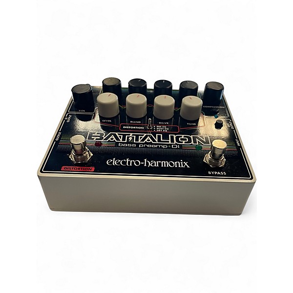 Used Electro-Harmonix BATTALION Bass Effect Pedal