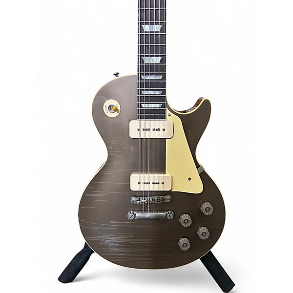 Used 2025 Gibson Custom Shop Ltd 1955 NAMM Show Commemorative Les Paul Samoa Beige Solid Body Electric Guitar