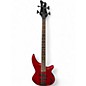 Used Jackson JS23 Spectra Red Electric Bass Guitar thumbnail