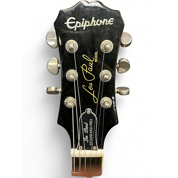 Used Epiphone Les Paul Standard Pro Honey Burst Solid Body Electric Guitar