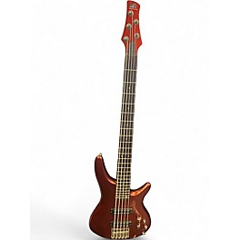 Used Sgr By Ibanez SR305E Burnt Orange Electric Bass Guitar