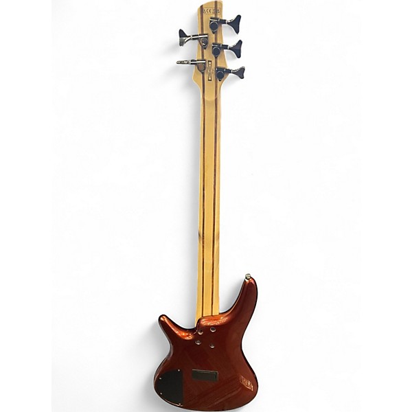 Used Sgr By Ibanez SR305E Burnt Orange Electric Bass Guitar