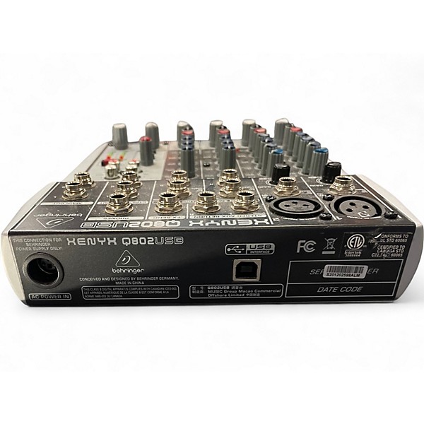 ベーリンガー　ミキサー　Q802USB XENYX Behringer | Product | Q802USB